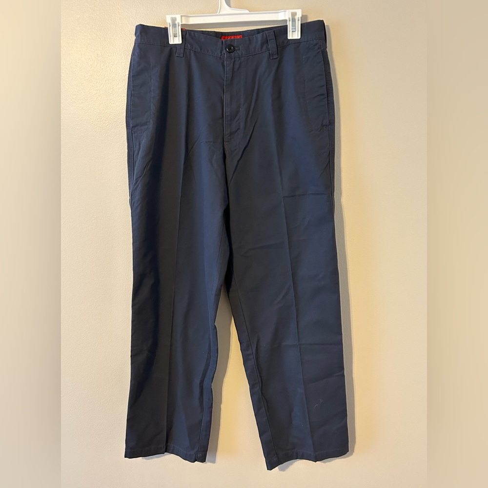 Izod Blue Chinos Classic Tailored Look 34 x 32